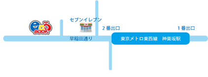 エコブック神楽坂店